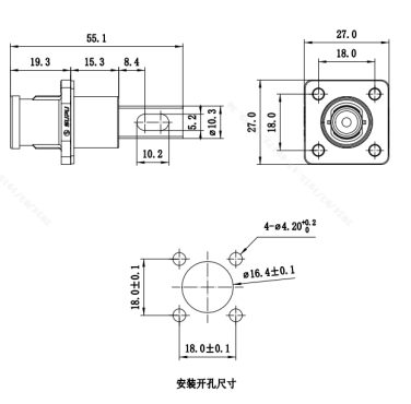 儲能連接器IP67 ESF-RS100A16YL