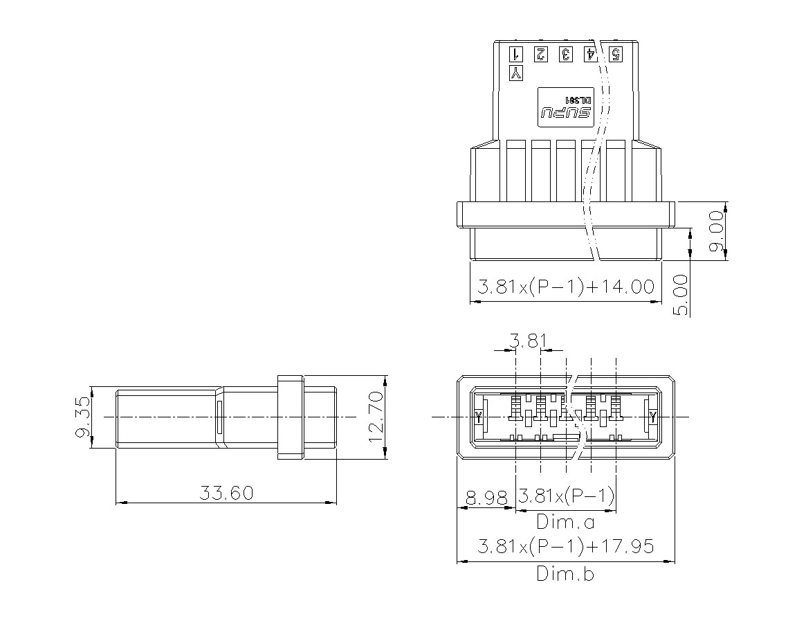 動(dòng)態(tài)接插件連接器DL381H1XXF-BK-0Y10(03-10)-速普電子