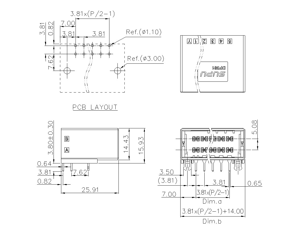 動(dòng)態(tài)接插件連接器DP381H2XXF-BK-0Y10-速普電子