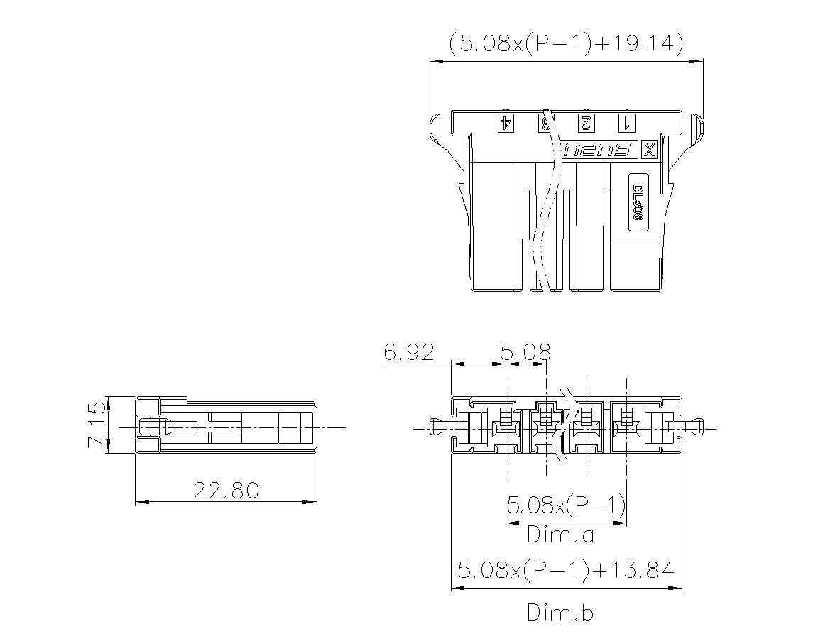 動(dòng)態(tài)接插件連接器DL508H1XXM-BK-0X10(02-10)-速普電子