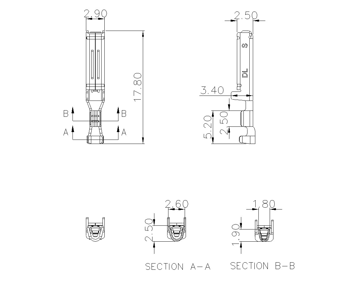 動(dòng)態(tài)接插件連接器DL508V30F-03-0200-速普電子