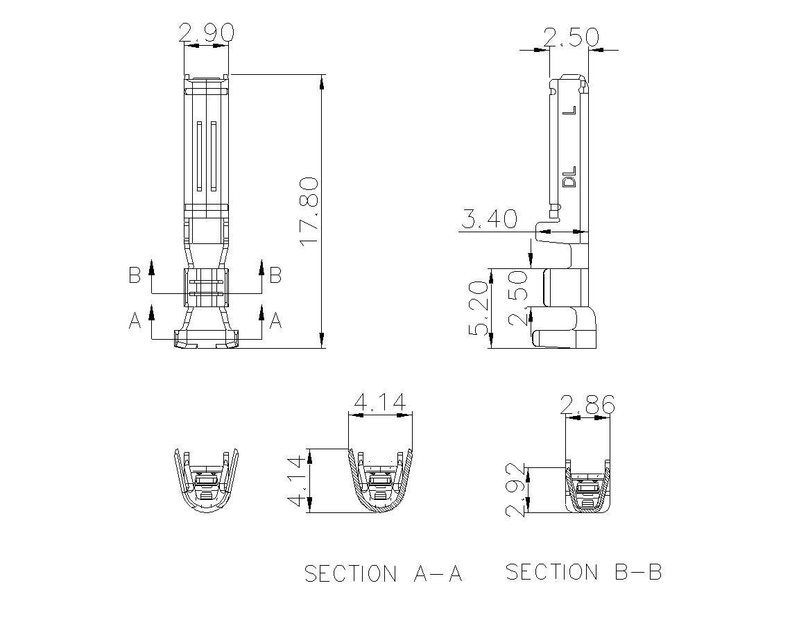 動(dòng)態(tài)接插件連接器DL508V30F-03-1200-速普電子