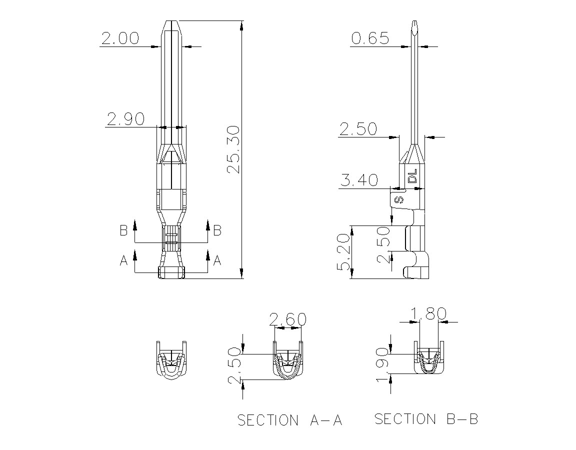 動(dòng)態(tài)接插件連接器DL508V30M-03-0200-速普電子